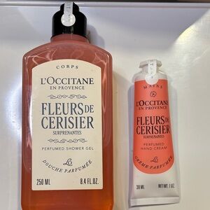 L'OCCITANE Fleurs de Cerisier Shower Gel & Hand Cream